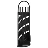 Vidaxl 5-delige openhaardgereedschapset 23x15x66 cm staal