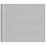 Vidaxl balkonscherm 90x400 cm 100% oxford polyester lichtgrijs