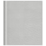 Vidaxl balkonscherm 120x300 cm 100% oxford polyester lichtgrijs