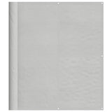 Vidaxl balkonscherm 120x400 cm 100% oxford polyester lichtgrijs