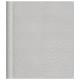 Vidaxl balkonscherm 120x600 cm 100% oxford polyester lichtgrijs