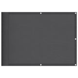 Vidaxl balkonscherm 75x800 cm 100% oxford polyester antracietkleurig