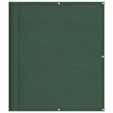 Vidaxl balkonscherm 120x800 cm 100% oxford polyester donkergroen