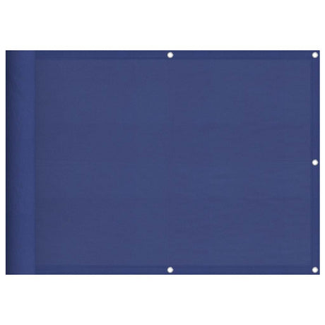 Vidaxl balkonscherm 75x800 cm 100% oxford polyester blauw