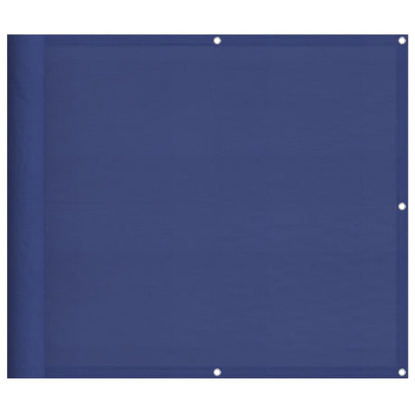 VidaXL Balkonscherm 90x700 cm 100% oxford polyester blauw