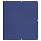 VidaXL Balkonscherm 120x800 cm 100% oxford polyester blauw