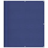 Vidaxl balkonscherm 120x1000 cm 100% oxford polyester blauw