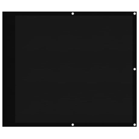 Vidaxl balkonscherm 90x800 cm 100% oxford polyester zwart