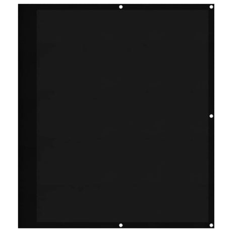 Vidaxl balkonscherm 120x800 cm 100% oxford polyester zwart