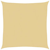 Vidaxl zonnezeil 3x3 m 100% polyester oxford zandkleurig