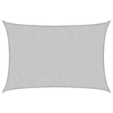 Vidaxl zonnezeil 6x5 m 100% polyester oxford lichtgrijs