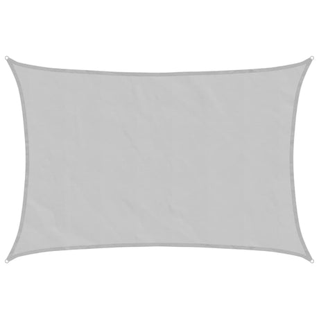 Vidaxl zonnezeil 6x5 m 100% polyester oxford lichtgrijs
