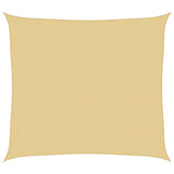 Vidaxl zonnezeil 3x2,5 m 100% polyester oxford zandkleurig