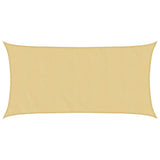 Vidaxl zonnezeil 6x3 m 100% polyester oxford zandkleurig