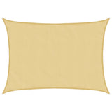 Vidaxl zonnezeil 8x6 m 100% polyester oxford zandkleurig