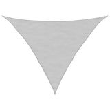 Vidaxl zonnezeil 2,5x2,5x3,5 m 100% polyester oxford lichtgrijs
