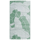 Vidaxl buitenkleed arakil 80x150 cm polypropeen groen