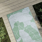 Vidaxl buitenkleed arakil 80x250 cm polypropeen groen