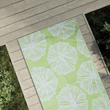 VidaXL Buitenkleed 80x150 cm polypropeen groen