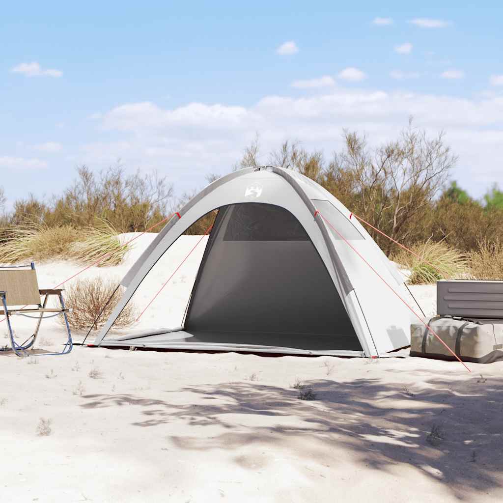 Vidaxl strandtent waterdicht grijs