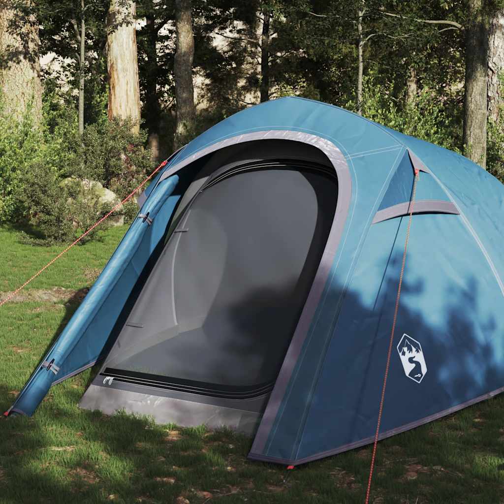 Vidaxl tunneltent 3-persoons waterdicht blauw