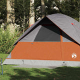 Vidaxl koepeltent 6-persoons waterdicht oranje