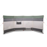 VidaXL Windscherm camping waterdicht 366x152x152 cm groen