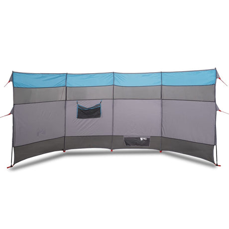 VidaXL Windscherm camping waterdicht 366x152x152 cm blauw