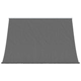 Vidaxl luifel uittrekbaar 250x150 cm stof en staal antracietkleurig