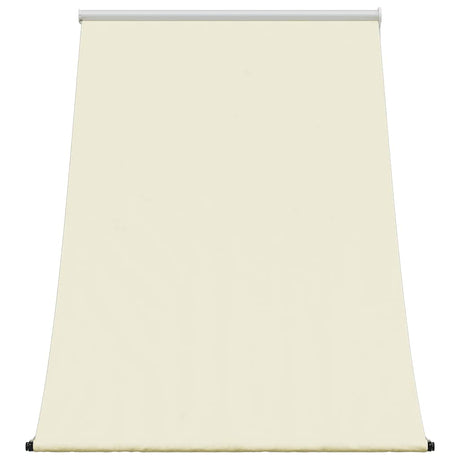 Vidaxl luifel uittrekbaar 150x150 cm stof en staal crèmekleurig