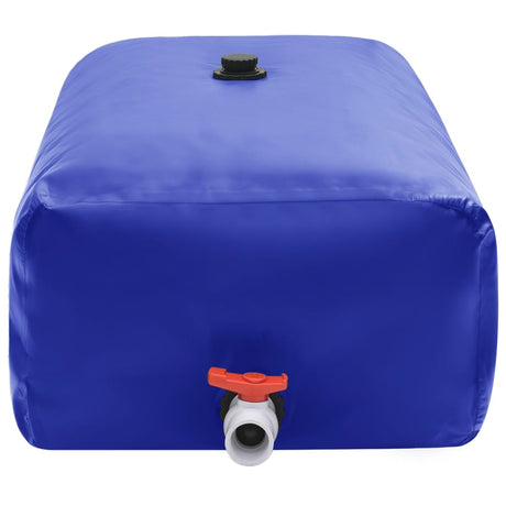 Vidaxl watertank met kraan opvouwbaar 670 l pvc