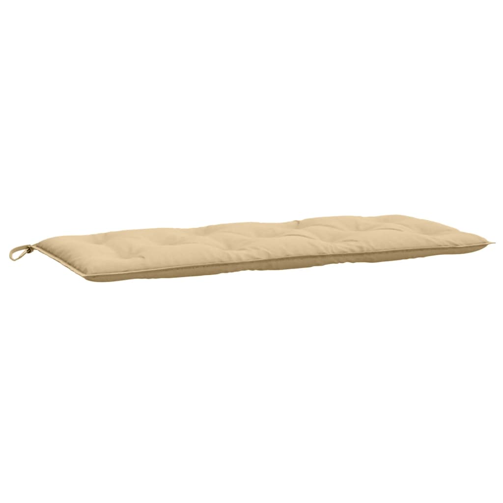 Vidaxl tuinbankkussen 120x50x7 cm stof gemêleerd beige