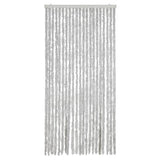 Vidaxl vliegengordijn 90x220 cm chenille grijs