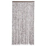 Vidaxl vliegengordijn 100x200 cm chenille bruin en beige
