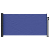 VidaXL Windscherm uittrekbaar 100x300 cm blauw