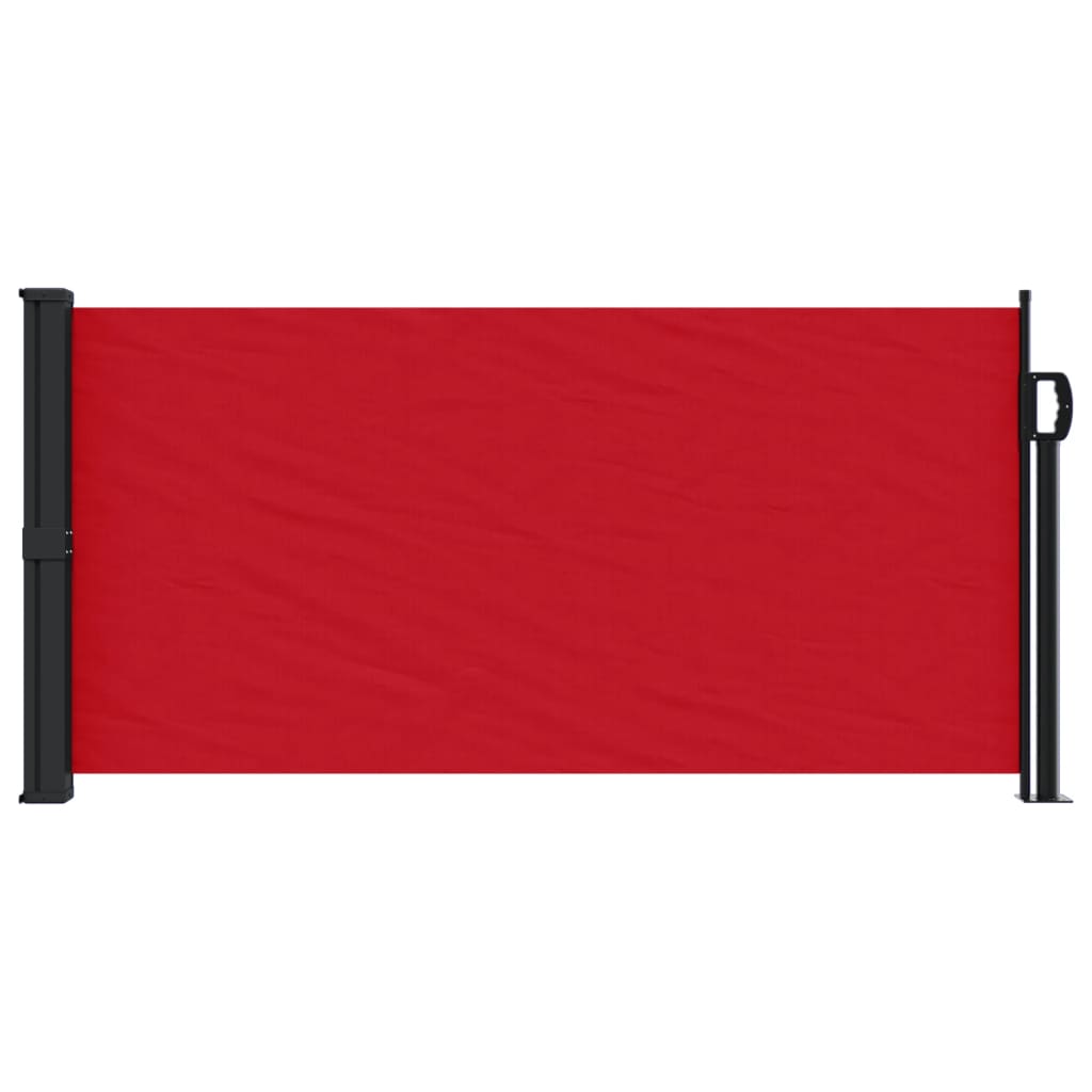 VidaXL Windscherm uittrekbaar 100x300 cm rood