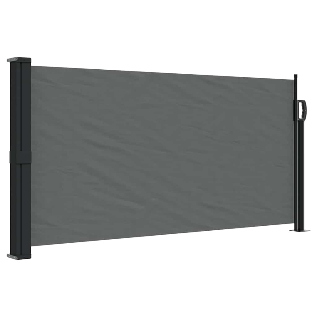 Vidaxl windscherm uittrekbaar 100x300 cm antracietkleurig