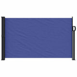 VidaXL Windscherm uittrekbaar 117x300 cm blauw