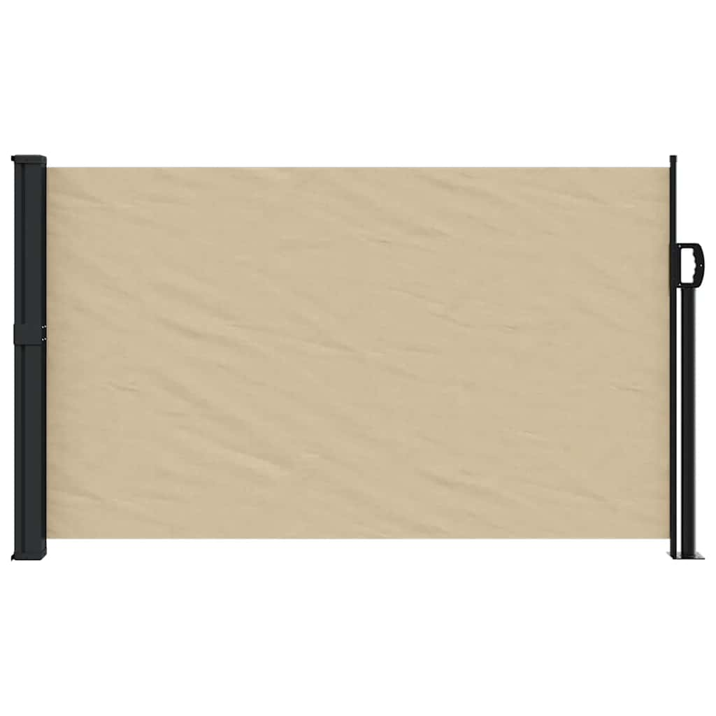 Vidaxl windscherm uittrekbaar 117x300 cm beige