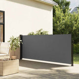 Vidaxl uitschuifbaar zijluifel antraciet 117x300 cm