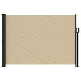 VidaXL Windscherm uittrekbaar 140x300 cm beige