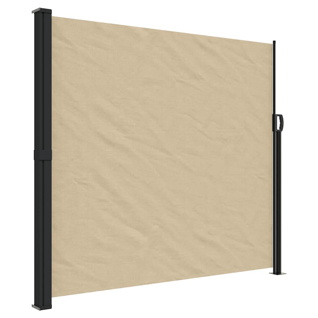 Vidaxl windscherm uittrekbaar 180x300 cm beige