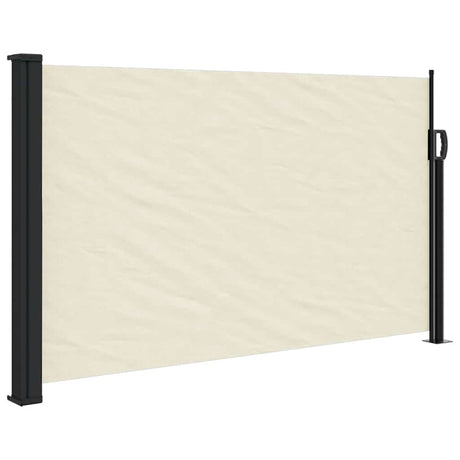 Vidaxl windscherm uittrekbaar 120x500 cm crèmekleurig