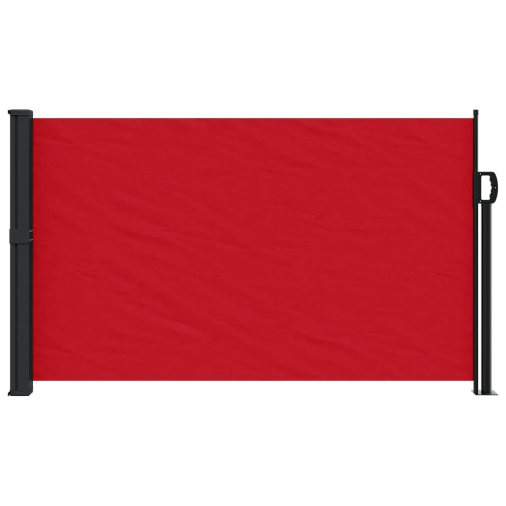 VidaXL Windscherm uittrekbaar 120x500 cm rood