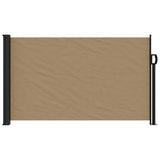 Vidaxl windscherm uittrekbaar 120x500 cm taupe