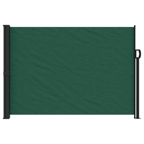 Vidaxl windscherm uittrekbaar 140x500 cm donkergroen
