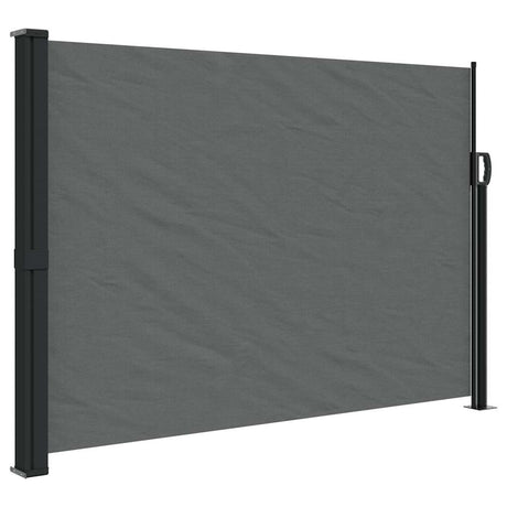 Vidaxl uitschuifbaar zijluifel antraciet 140x500 cm