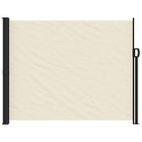 Vidaxl windscherm uittrekbaar 160x500 cm crèmekleurig