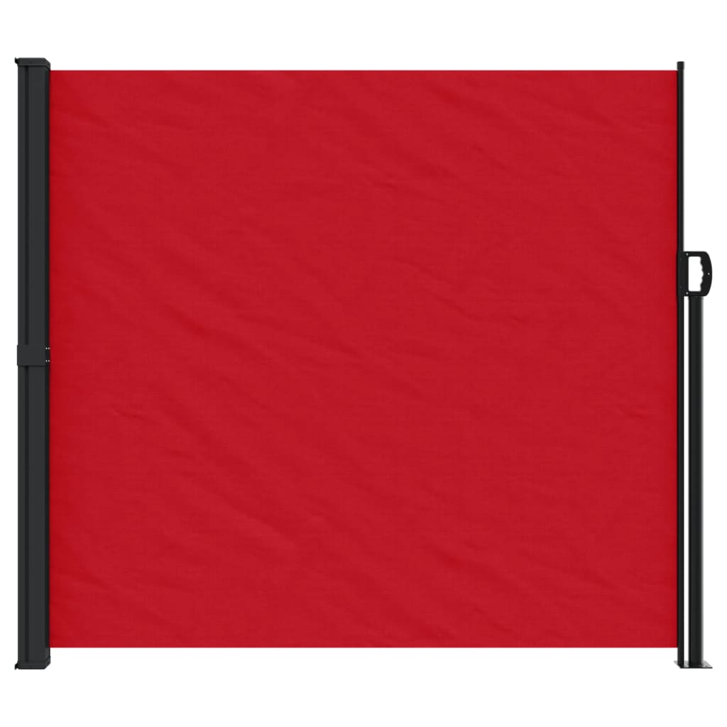 VidaXL Windscherm uittrekbaar 180x500 cm rood