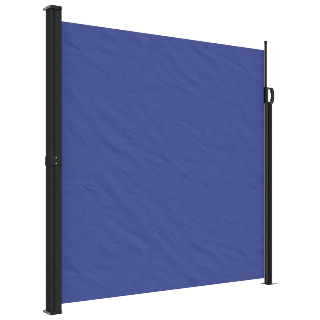 VidaXL Windscherm uittrekbaar 200x500 cm blauw